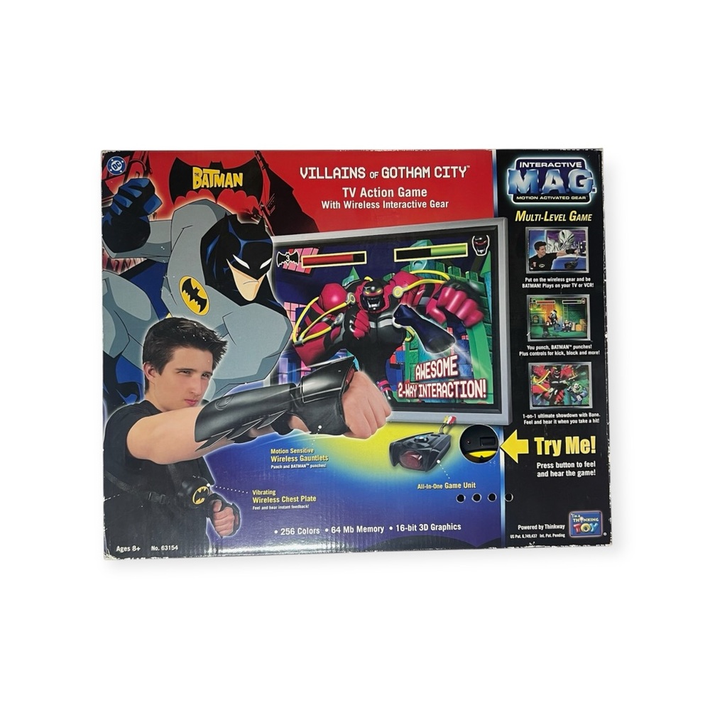 DC Comics Batman Villians of Gotham City TV Action Game with Wireless Gear
